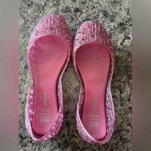 Mini Melissa ballet flats size 1 girls